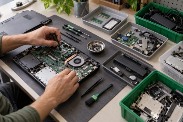 How to properly refurbish and recycle old electronics